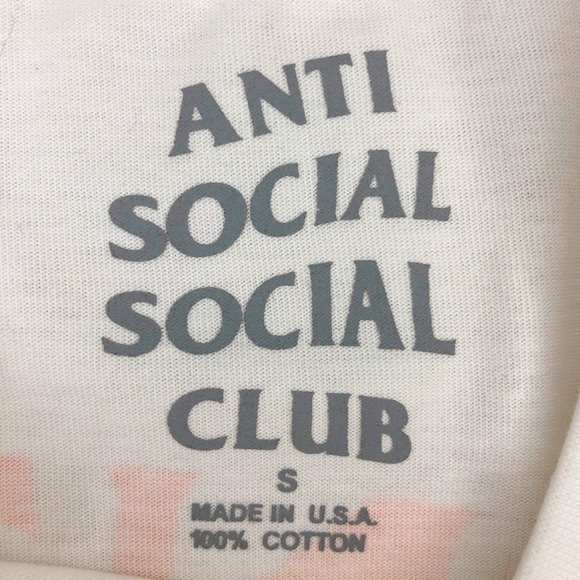 Anti Social Social Club ASSC China Flag T-Shirt - Picture 3 of 5